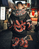 GO-STONE Y2K Harajuku Jeans new Dragon Embroidery high quality jeans 2000s Gothic Vintage Hip Hop streetwear denim fabric wide leg pants