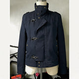 GO-STONE 2026 Spring Retro Faux Fur Coats Women 2000s American Vintage Jackets Harajuku Gotihc Punk Clothing Jean Parkas Female Outwear