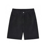 GO-STONE American style hip-hop letter splicing denim shorts millennium retro personality fashion fake two-piece gothic rock