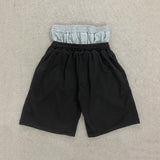 GO-STONE Summer Fashion Trend AK Printed Shorts Fake Two-Piece Double Waistband Casual Versatile Loose Five-Quarter Pants