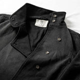 GO-STONE Y2k Fencing Jacket Vintage Wash Gradient Irregular Buttons Unisex Jacket Gothic Harajuku Streetwear Canvas Cotton Casual Jacket