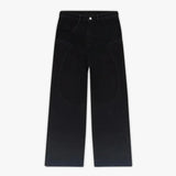 GO-STONE 2026 new printed retro wide-leg casual slim trousers Hip-hop personality jeans Y2K women's dark fun graffiti floor-length pants